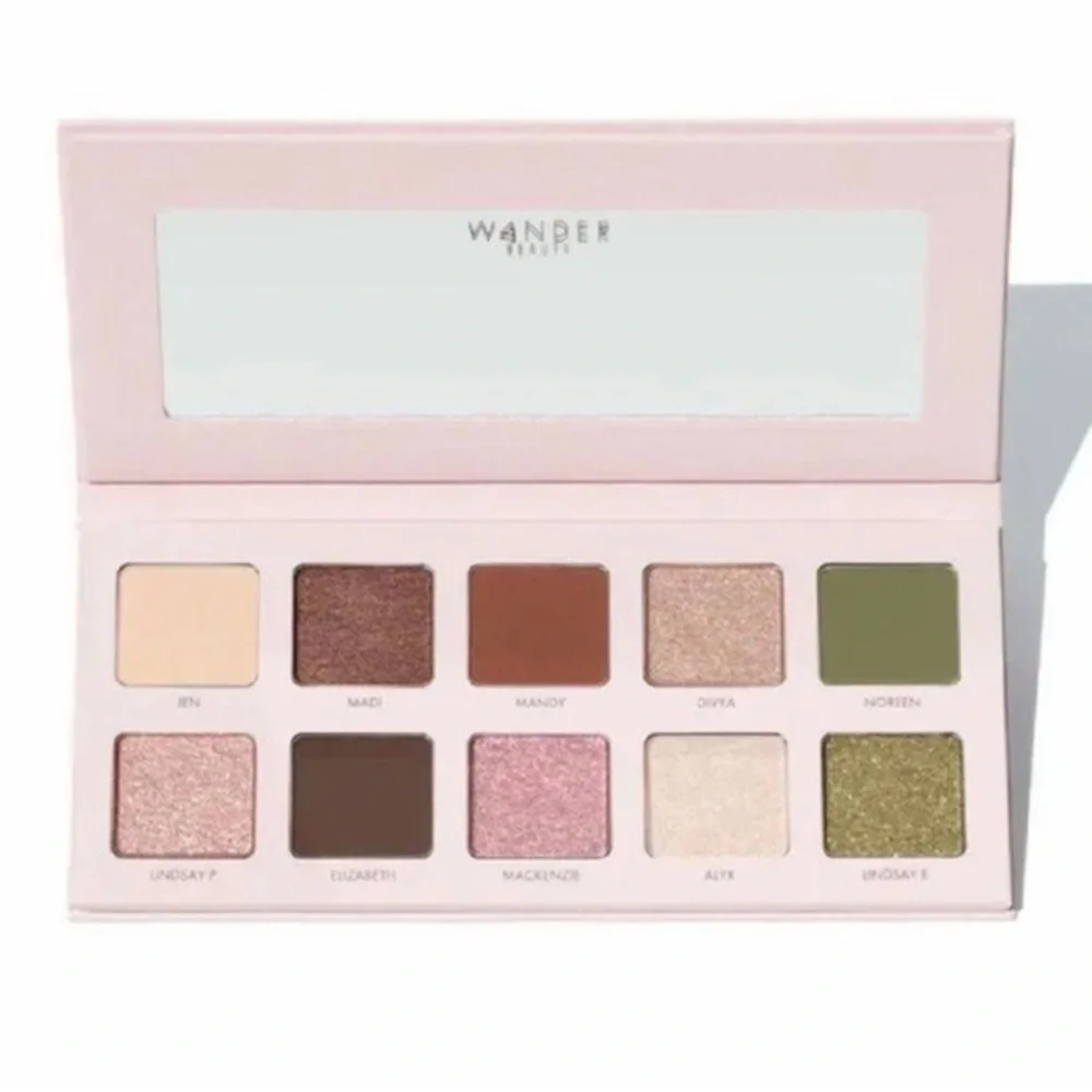 Wander Beauty Trailblazer Eyeshadow Palette - Nudes and Green